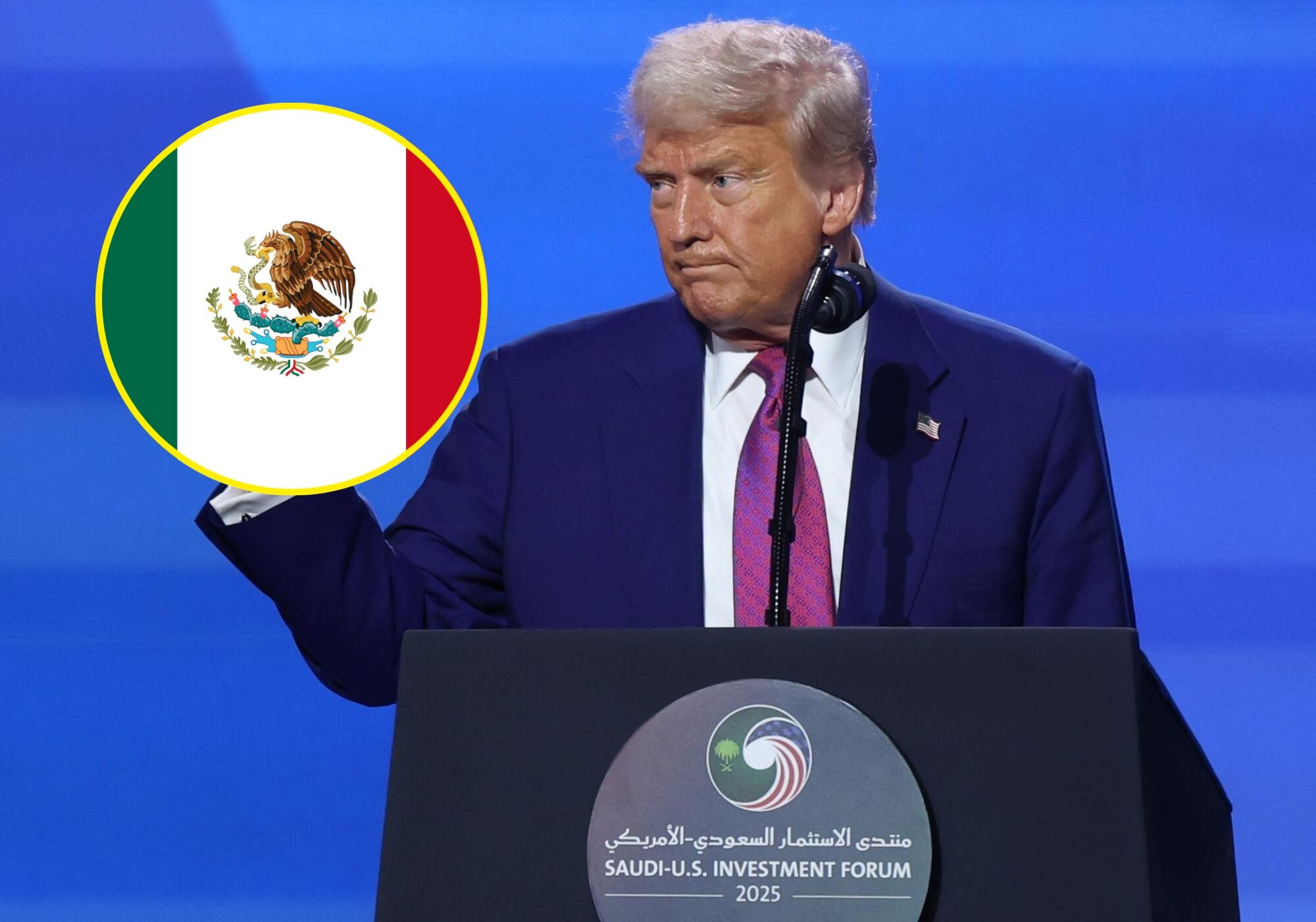 La Casa Blanca reveló que Donald Trump estudia “medidas adicionales” contra los narcos en México. Foto: EFE.