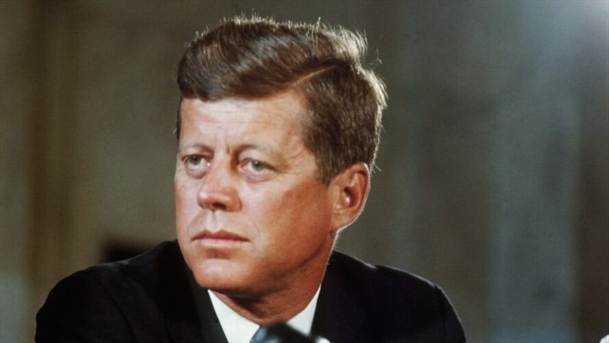 Foto de referencia del expresidente de Estados Unidos John F. Kennedy. FOTO: Getty Images