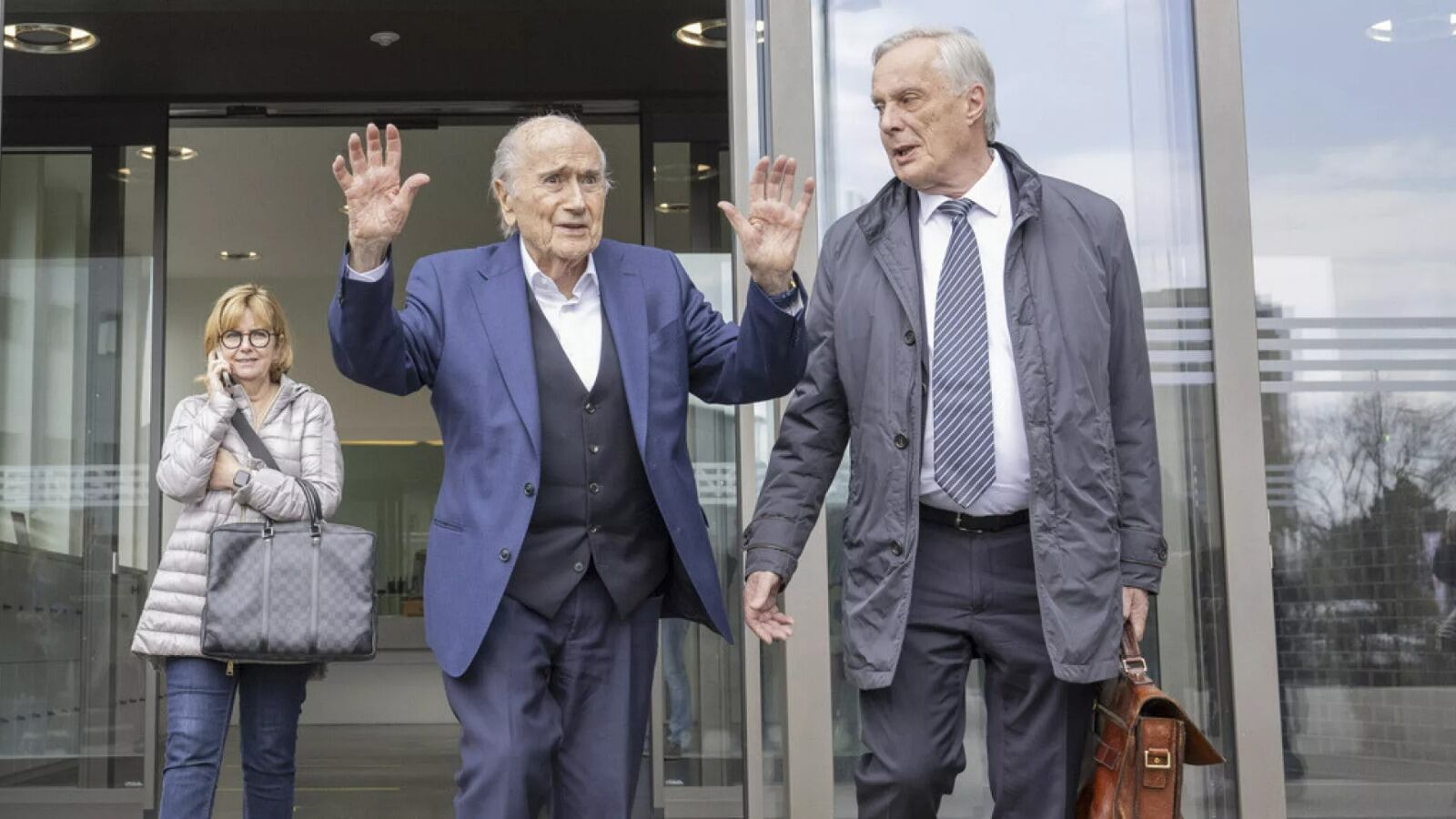 Sepp Blatter y Michel Platini. Foto: EFE