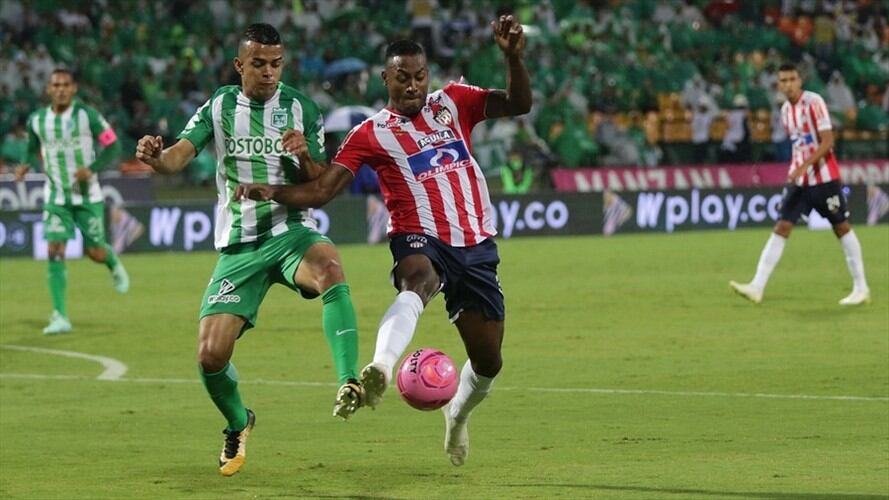 Junior vs. Nacional. Foto: Colprensa