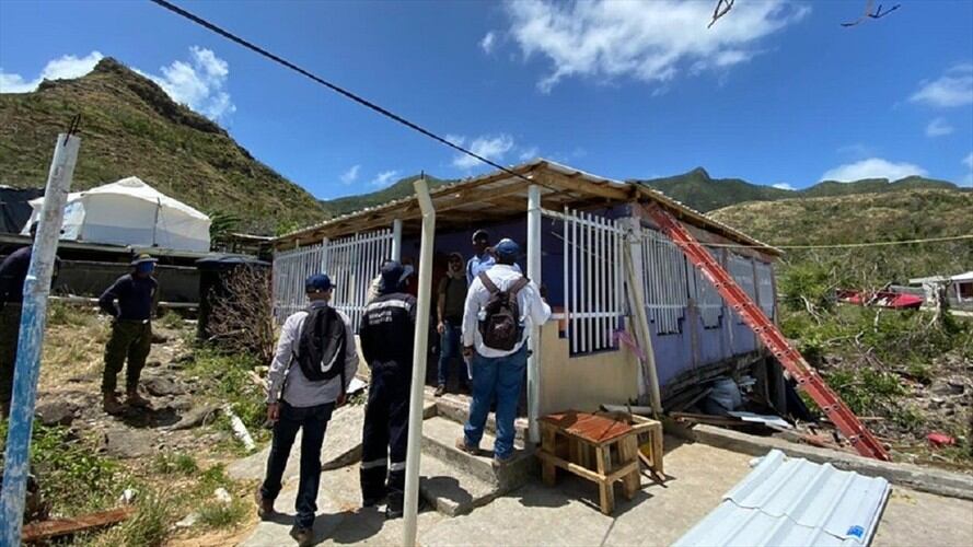 La periodista Amparo Pontón contó en Sigue La W cuál es la situación de Providencia, seis meses después del paso del huracán Iota. . Foto: Colprensa