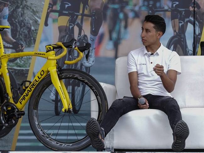 Egan Bernal, ciclista colombiano. Foto: Colprensa