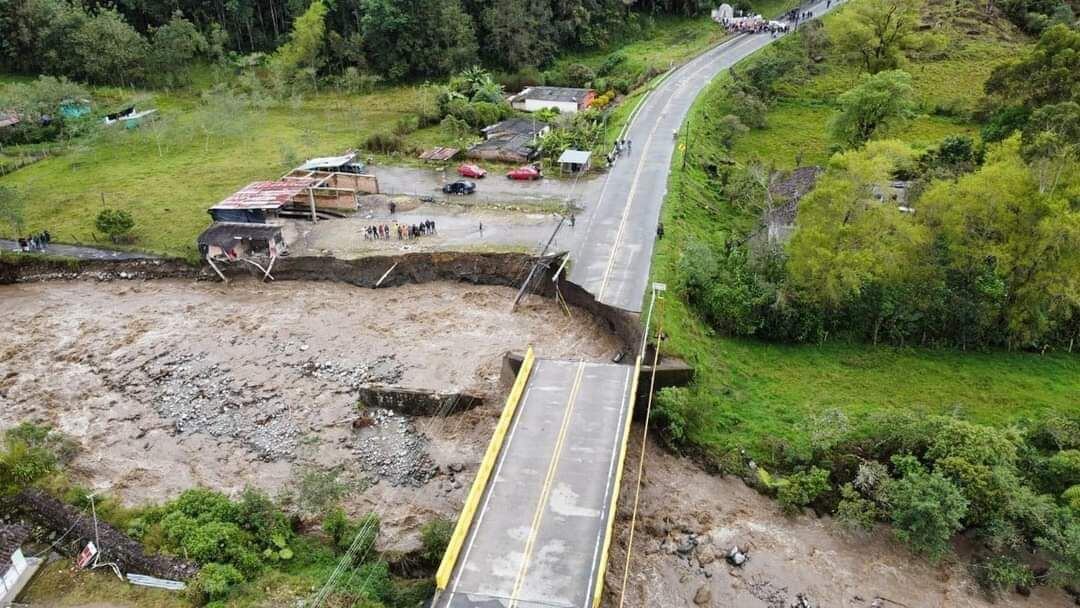 Carretera que comunica a Nariño con Putumayo. Foto: Cortesía para Sigue La W.
