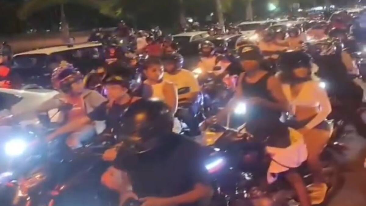 Sancionan organizadores de caravana de motos en Cali y prohíben nuevas convocatorias