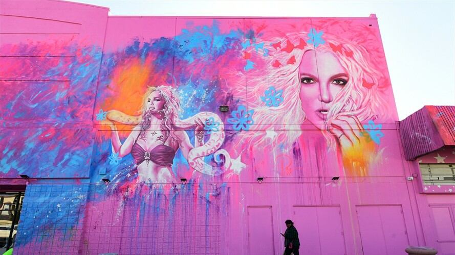 Britney Spears. Foto: Agencia AFP