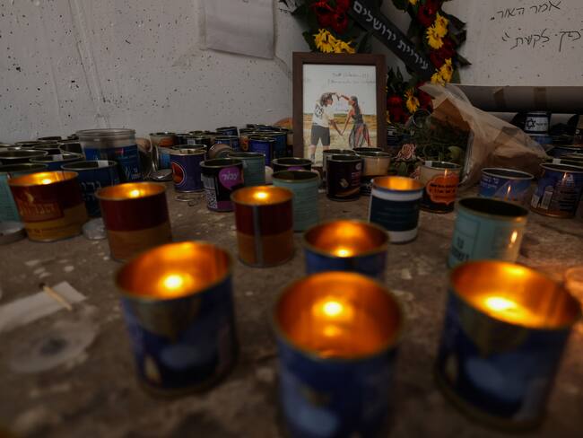 Memorial a fallecidos. FOTO: (Kibutz) EFE/EPA/ABIR SULTAN ATTENTION