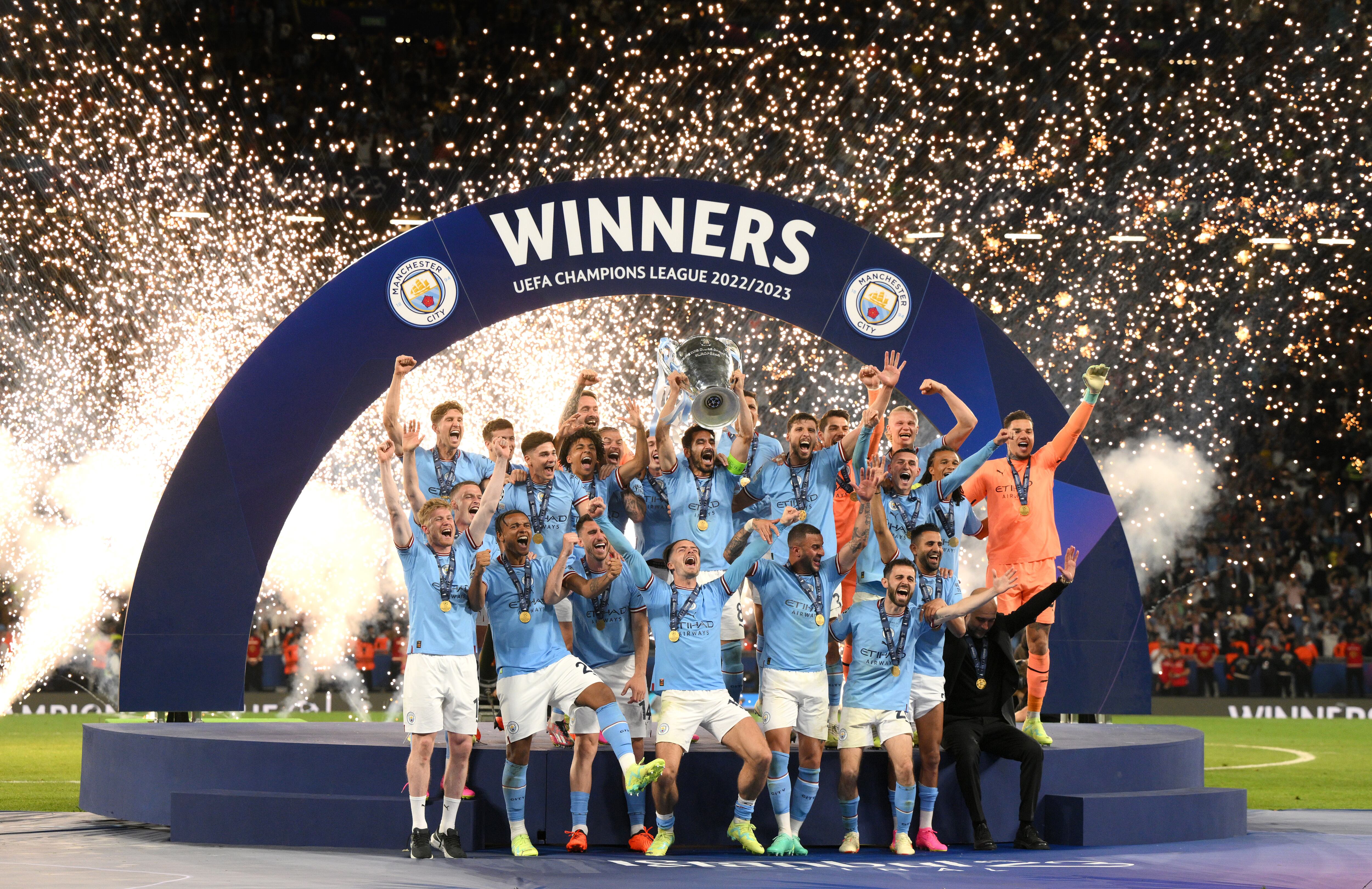 Manchester City ganador de la UEFA Champions League 2022/23 | Foto: GettyImages