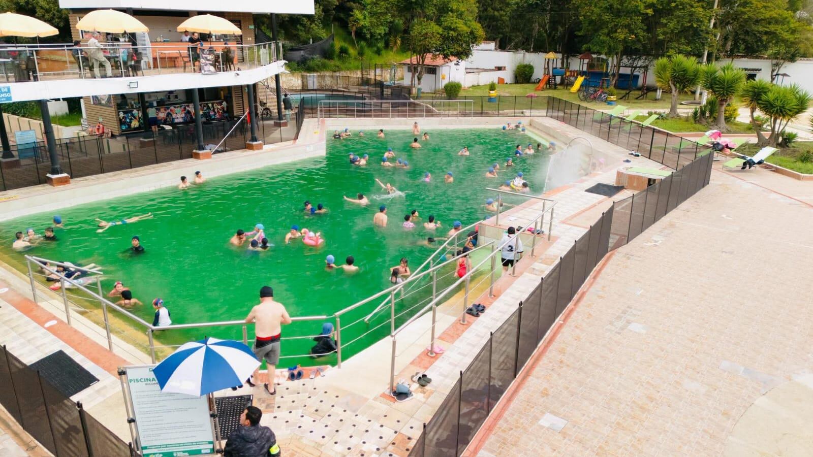 Piscina termal del Instituto Termal de Paipa / Foto: Instituto Termal de Paipa.