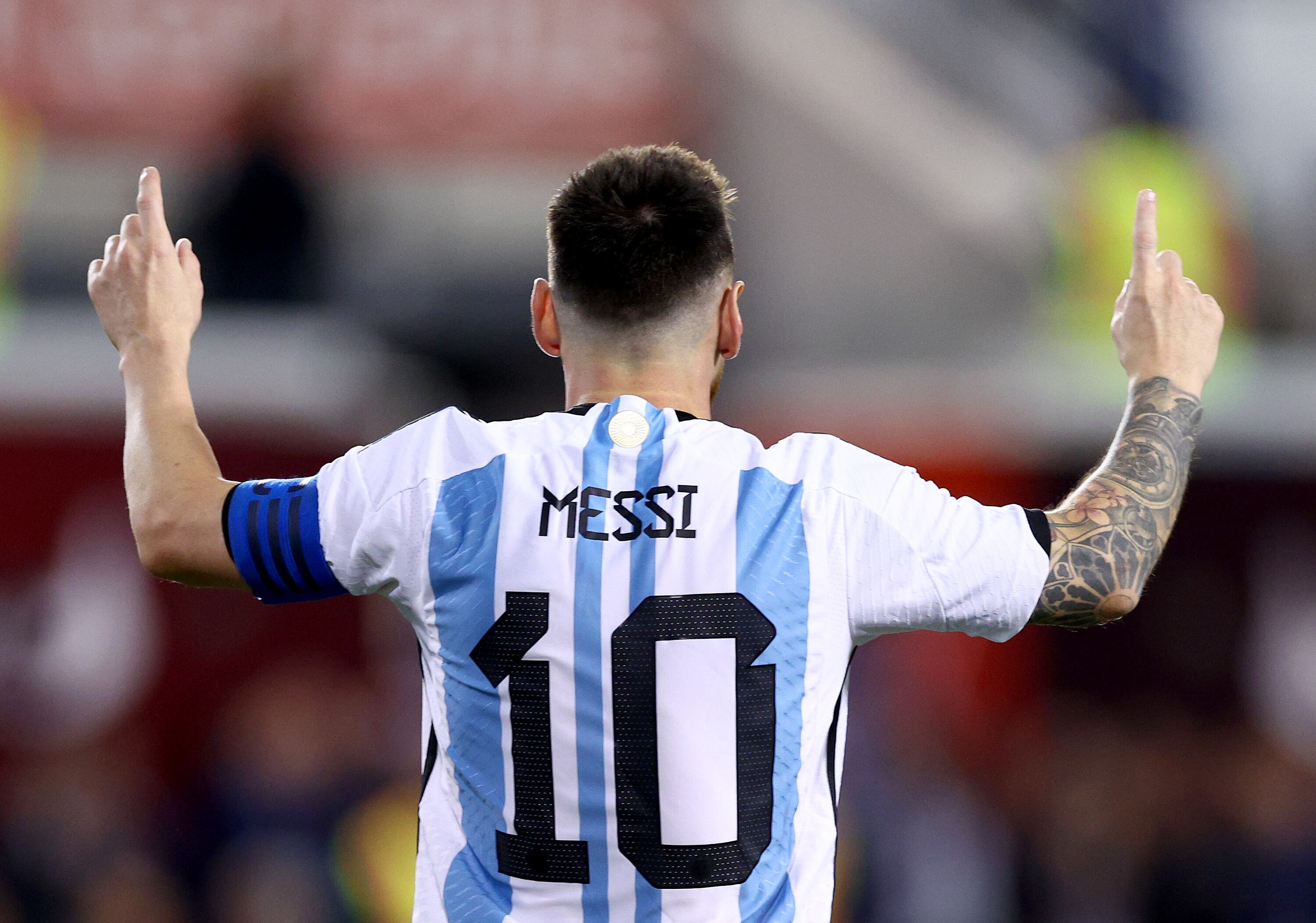 Lionel Messi. Jamaica v Argentina. Foto: Elsa/Getty Images