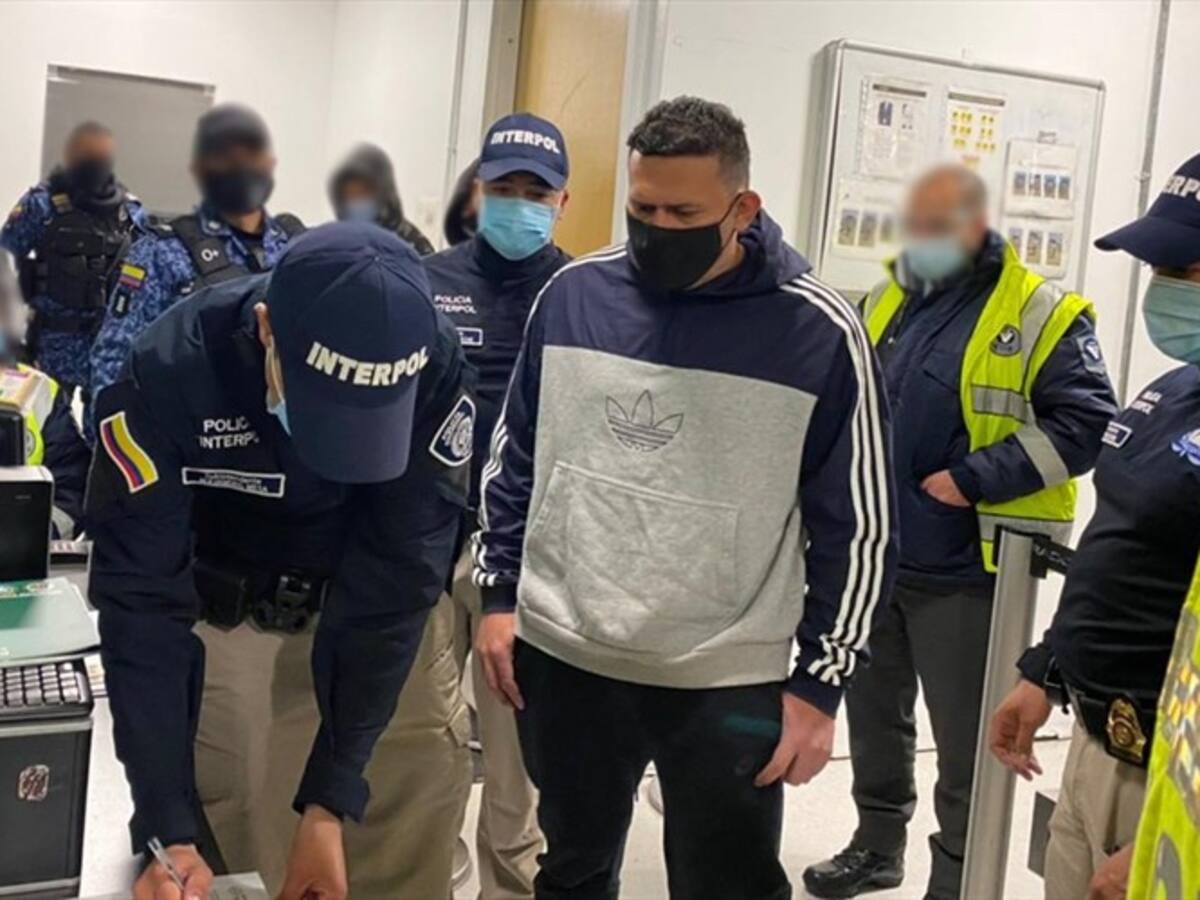 Extraditan a primo de alias Otoniel a los Estados Unidos