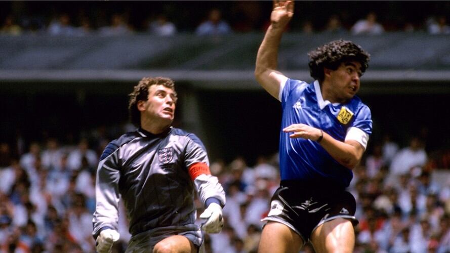 Peter Shilton criticó a Maradona tras su muerte. Foto: S&G/PA Images via Getty Images