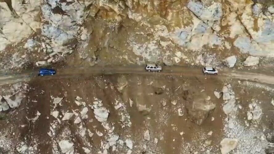 La emergencia se registró en el kilómetro 57+400 de la vía Popayán – Inzá – La Plata. Foto: Invías