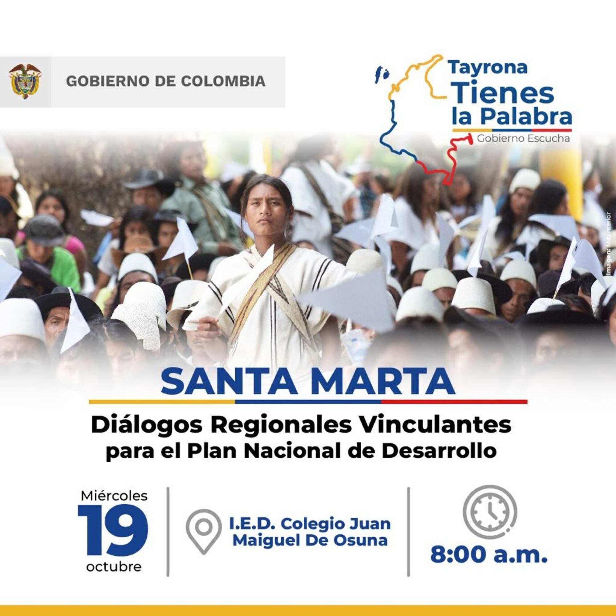 Diálogo Regional del Caribe/ Gobernación del Magdalena.