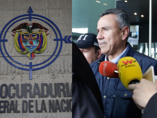 Procuraduría y Mauricio Santoyo. Foto: Colprensa / (Colprensa - Diego Pineda)