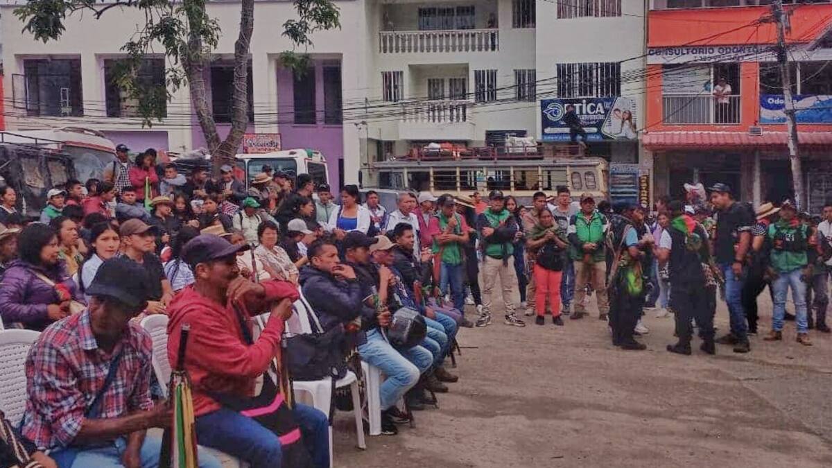 Justicia indígena condenó a dos subversivos por el asesinato de un líder en Cauca