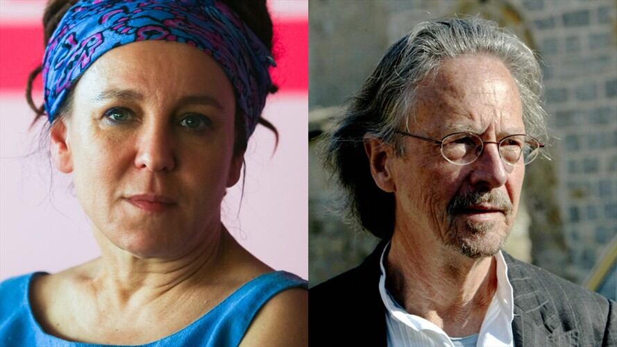 Olga Tokarczuk y Peter Handke son los ganadores del Premio Nobel de Literatura. Foto: Getty Images