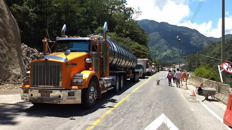vía Bogotá – Villavicencio. Foto: Colprensa