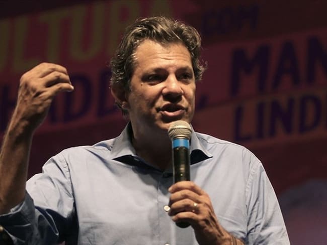 Fernando Haddad, el hombre que aspira a recoger los votos de Lula. Foto: Agencia EFE