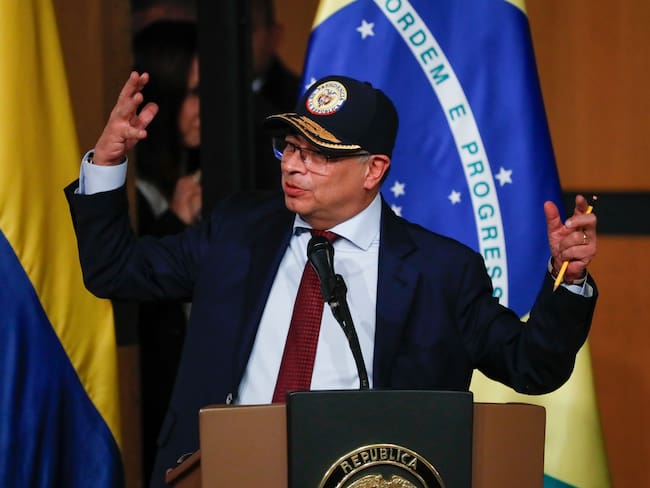 El presidente de Colombia, Gustavo Petro. Foto: EFE.