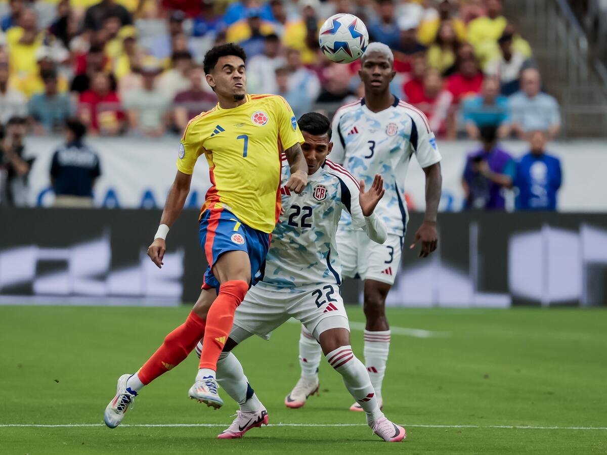 Video: Luis Díaz abrió el marcador y le da la victoria a Colombia contra Costa Rica
