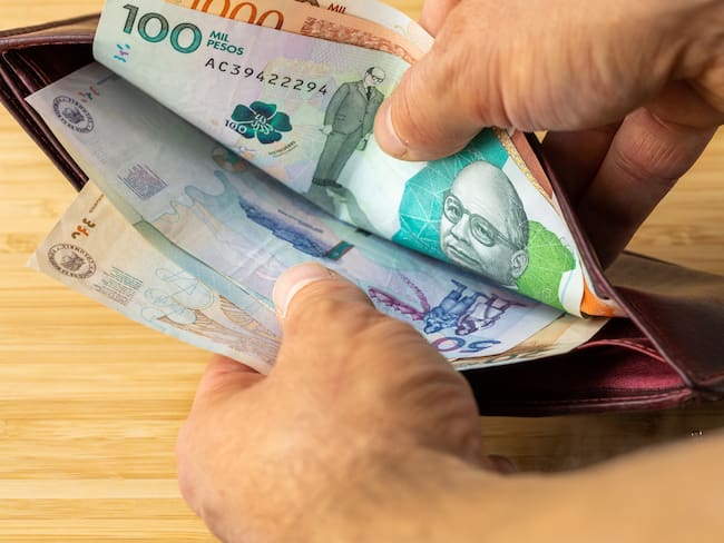 Imagen de referencia dinero colombiano. Foto: Getty Images