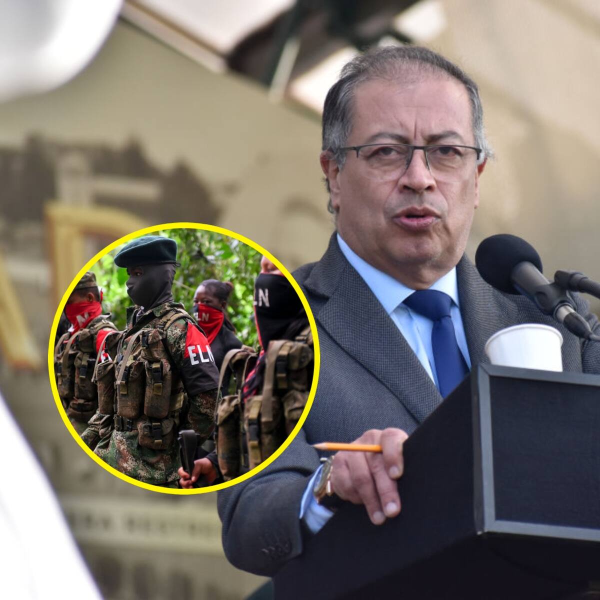 Petro aseguró que evalúa la posibilidad de que el Vaticano sea sede de conversaciones con el ELN