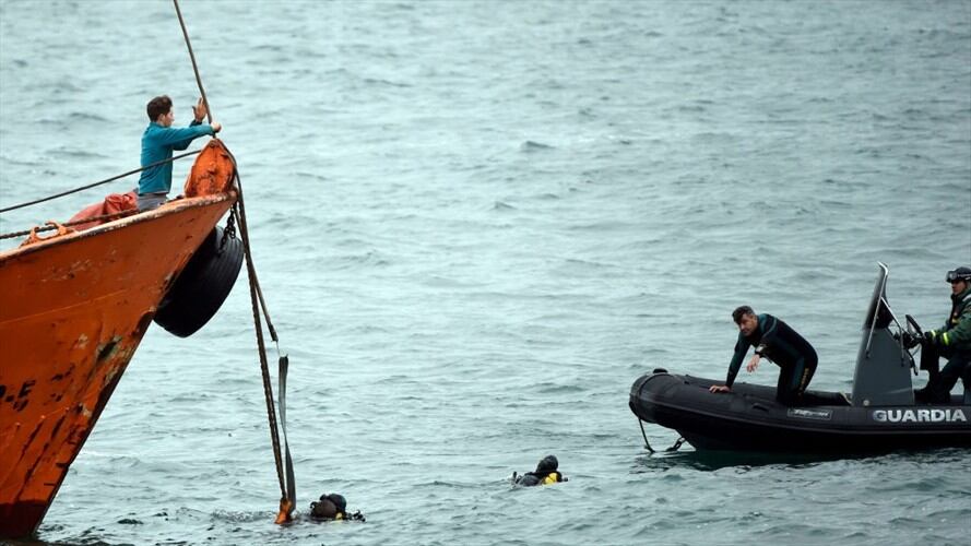 Durante el operativo en la costa de Galicia se incautó aproximadamente tres toneladas de cocaína que se encontraban en un submarino navegado por dos personas de nacionalidad ecuatoriana. Foto: Getty Images