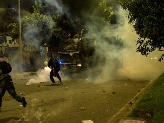 En Bogotá hubo 63 heridos durante las protestas del 20 de julio