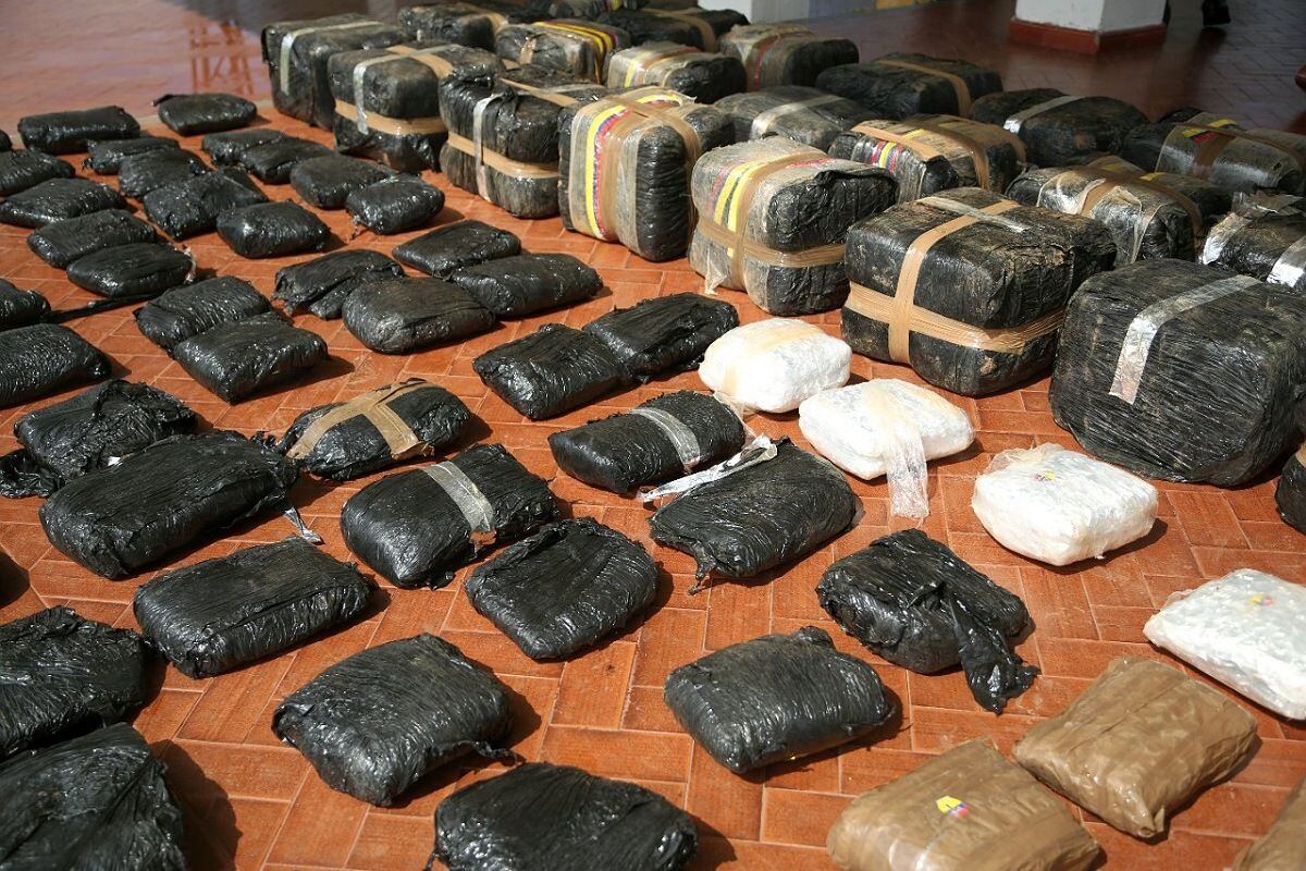 En el transcurso del 2022 las autoridades han incautado más de 70 toneladas de alucinógenos en el Cauca. Crédito: Ejército Nacional.