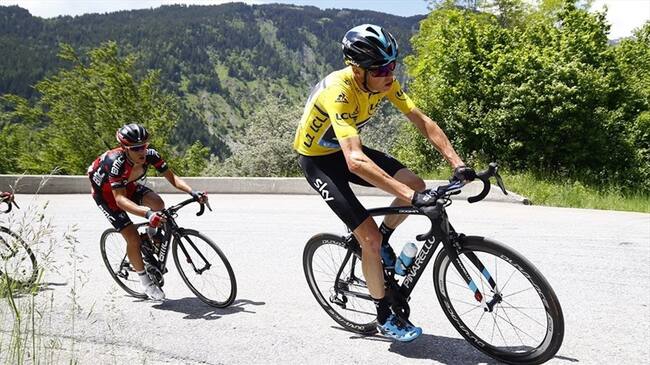 Chris Froome. Foto: /www.facebook.com/TeamSky