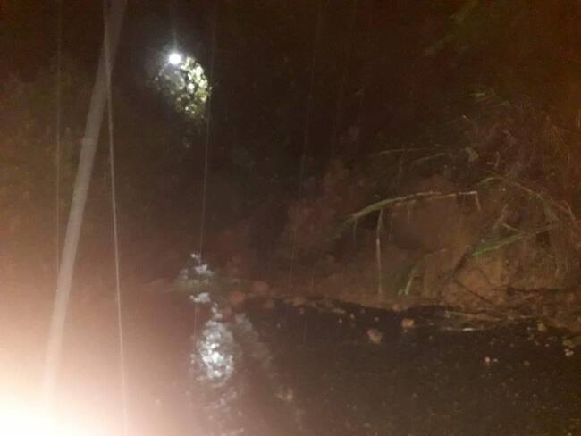 Situación crítica se vive en el oriente de Caldas. Crédito: Bomberos Marquetalia, Caldas