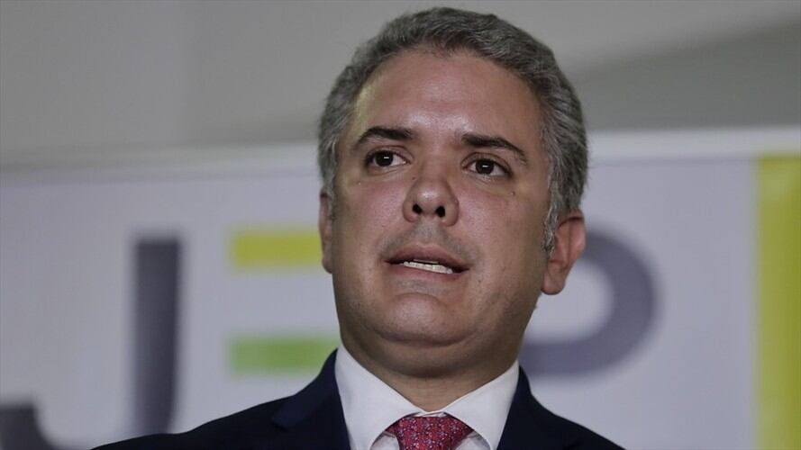 El presidente Iván Duque afirmó que las actuaciones del fiscal deben servir para corregir fallas dentro de la JEP. Foto: Colprensa