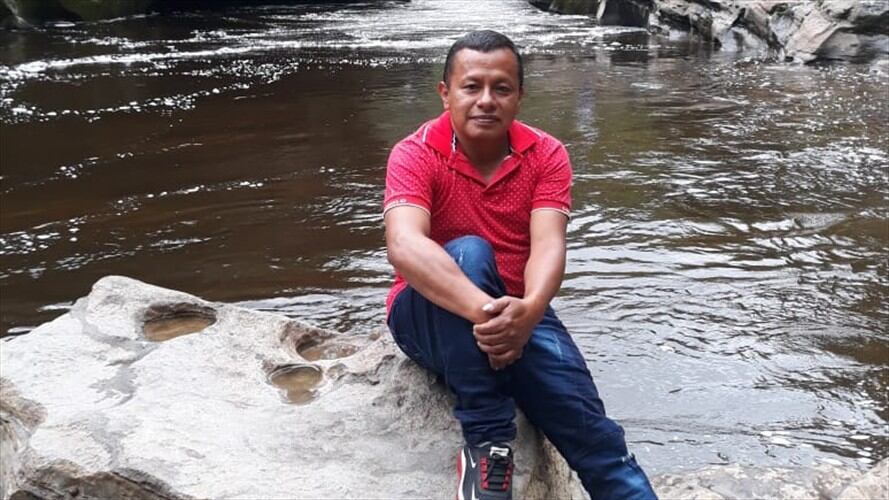 Se trata de un dirigente que cuenta con esquema de seguridad de la Unidad Nacional de Protección, UNP. Foto: Cortesía Sucesos Cauca