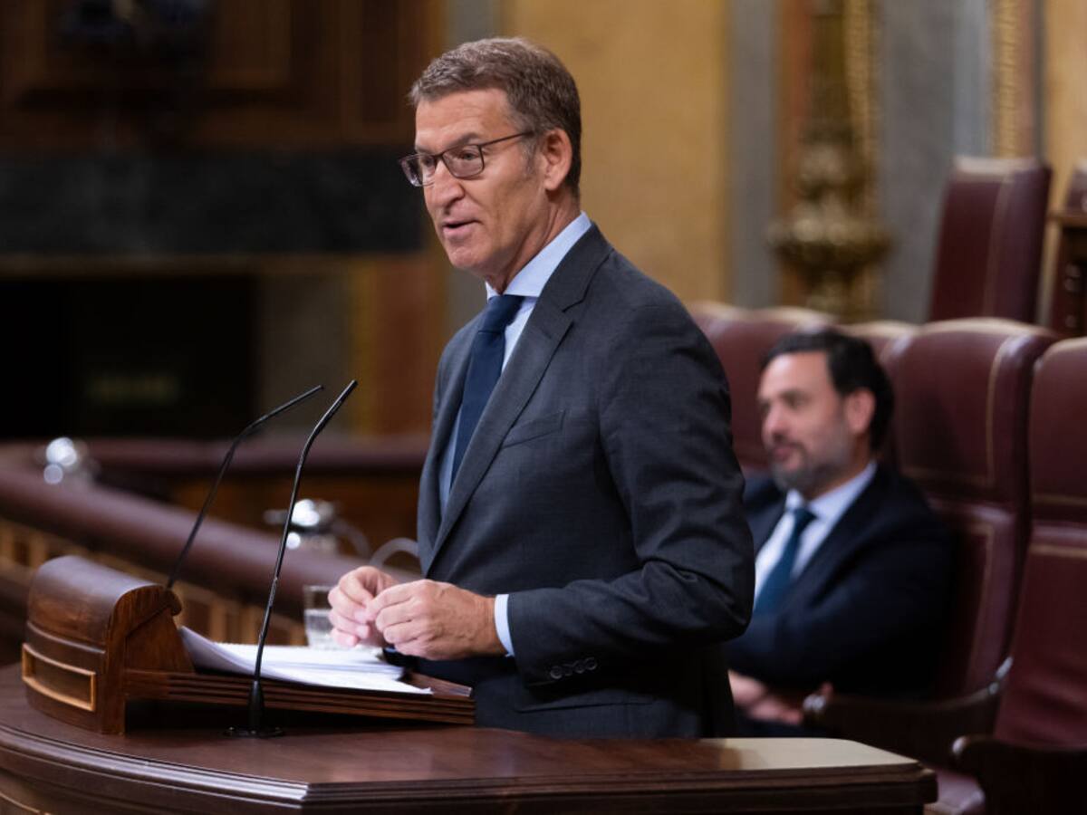 Feijóo fracasó en su último intento para convertirse en presidente del Gobierno español