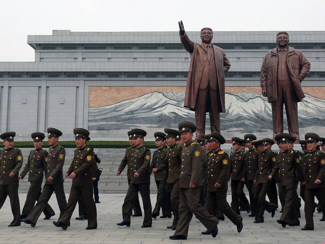 Militares de Corea del Norte. I Foto: Getty Images.