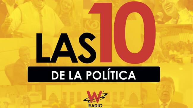 Las 10 noticias políticas del año en Colombia. Foto: La W