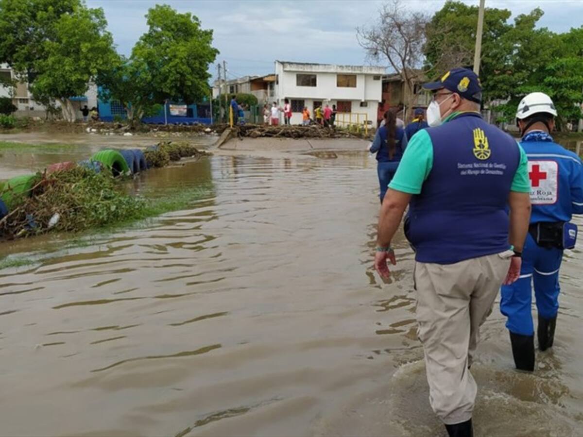 Paso de la tormenta ETA por Cartagena causa emergencias en 26 barrios