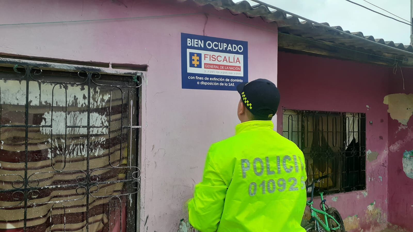Inmueble incautado | Foto: Policía