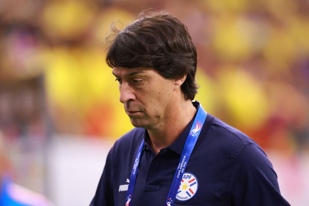 Daniel Garnero, entrenador de Paraguay. Foto: Hector Vivas/Getty Images