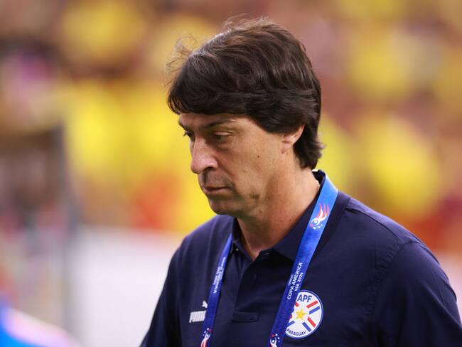 Daniel Garnero, entrenador de Paraguay. Foto: Hector Vivas/Getty Images