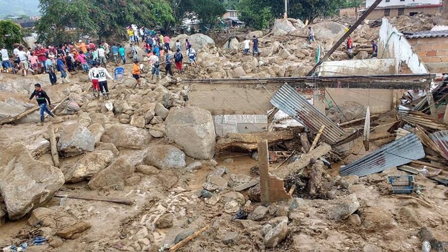 Habitantes del municipio le piden al Gobierno Nacional ayuda para avanzar en las obras. . Foto: Colprensa