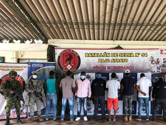 Capturas Chocó. Foto: Fiscalía General de la Nación