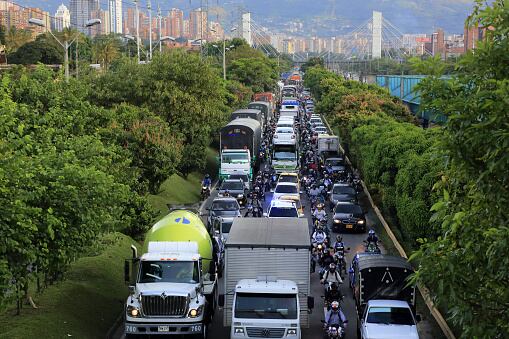 Pico y placa Medellín 11 de febrero. Foto: Getty