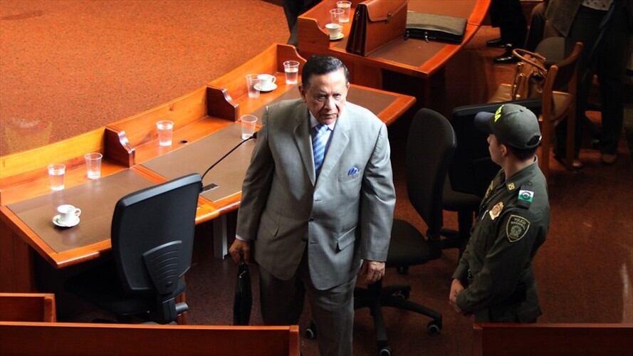 El exoficial fue llamado en su calidad de exdirector de la institución en ese departamento entre 1988 y 1990. Foto: Colprensa / GERMÁN ENCISO