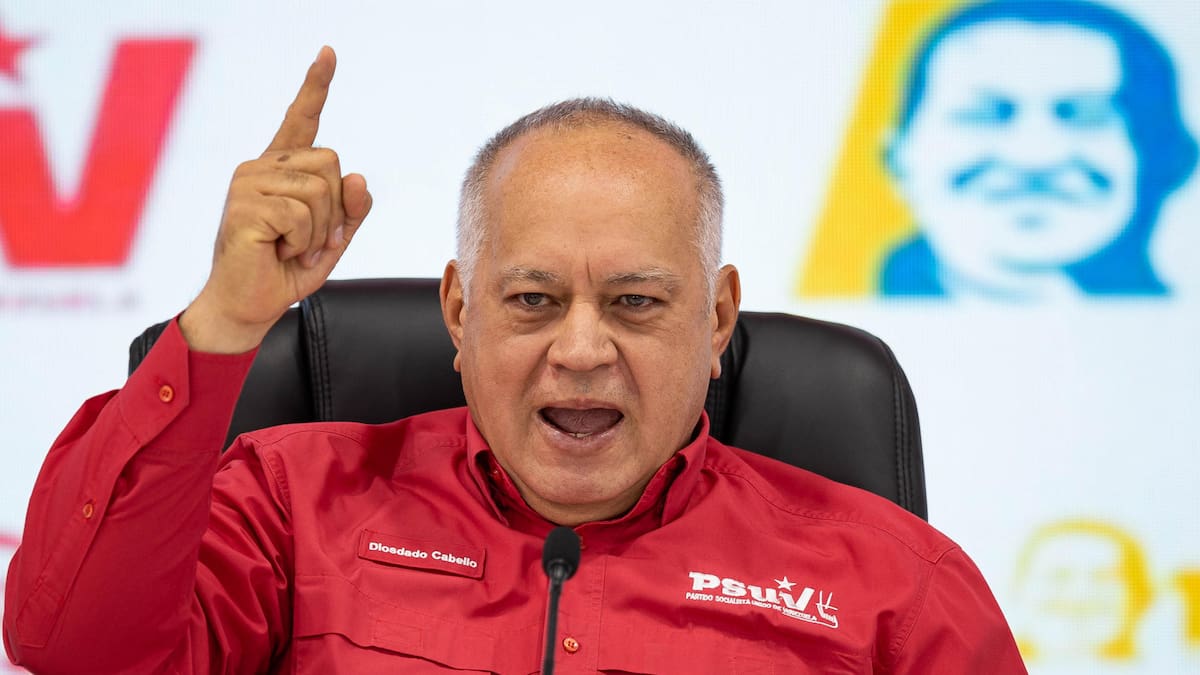 Diosdado Cabello dijo que eventual reapertura de embajadas con EE.UU. busca proteger a Maduro