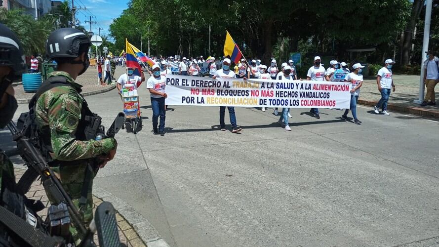 Nueve jornadas de protesta en Córdoba.Foto: ProMontería