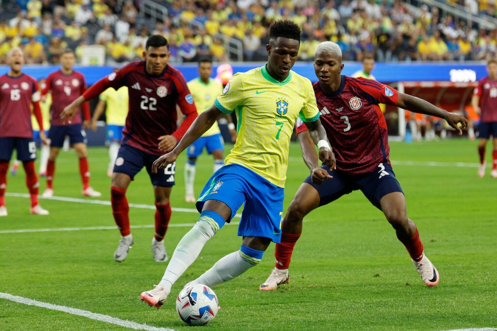 Brasil vs. Costa Rica. CONMEBOL Copa America USA 2024. Foto: Getty Images.