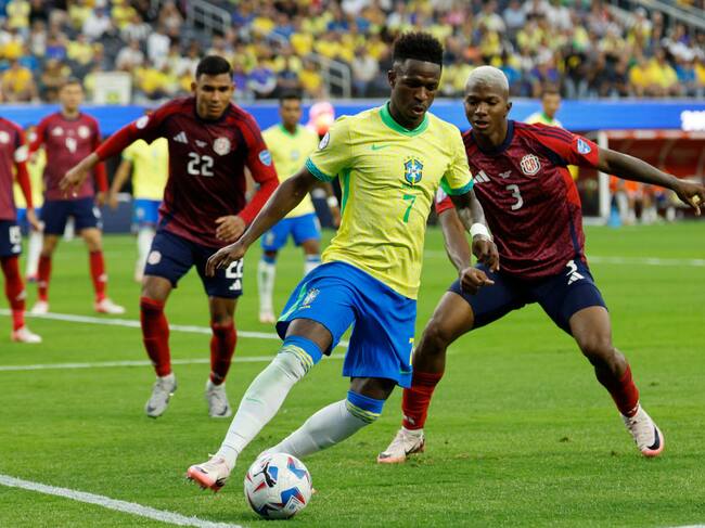 Brasil vs. Costa Rica. CONMEBOL Copa America USA 2024. Foto: Getty Images.