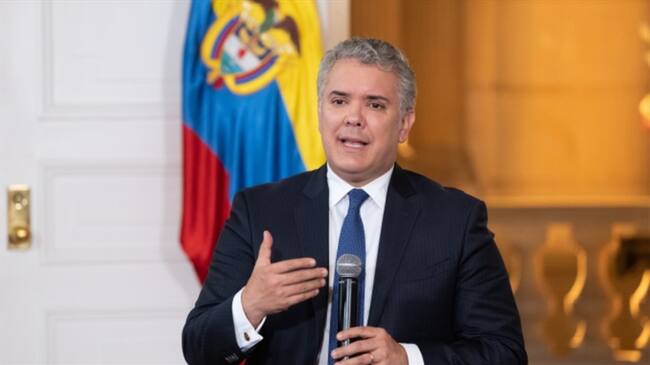 Presidente Iván Duque. Foto: Cortesía: Presidencia