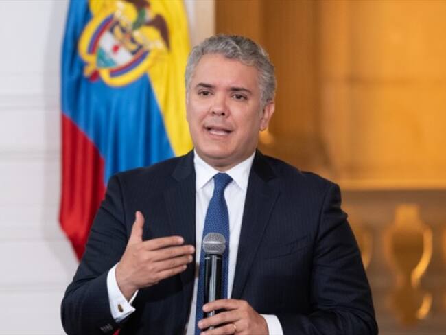 Presidente Iván Duque. Foto: Cortesía: Presidencia